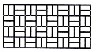 Basketweave Stencil